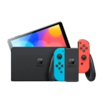 Nintendo Switch OLED Console with Neon Red/Blue Joy-Con - Image 2